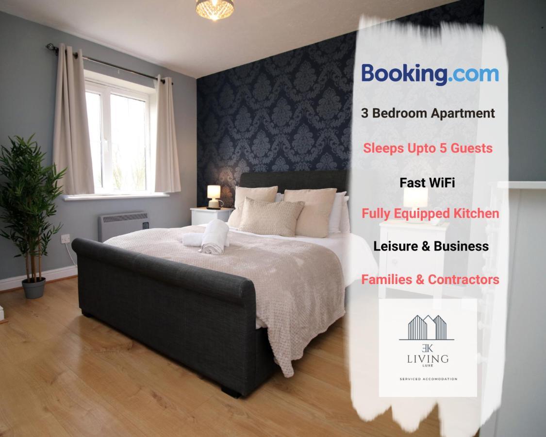 Spacious 3 Bedroom Duplex Apartment On Cardiff Bay - Free Parking & Wifi By Ekliving Luxe Short Lets & Serviced Accommodation Exterior foto